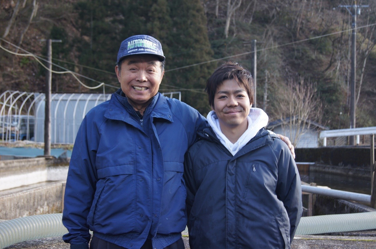 【継業ストーリー】郡上市明宝寒水（かのみず） あまご養殖場　西川弘祐 × 和田孝平