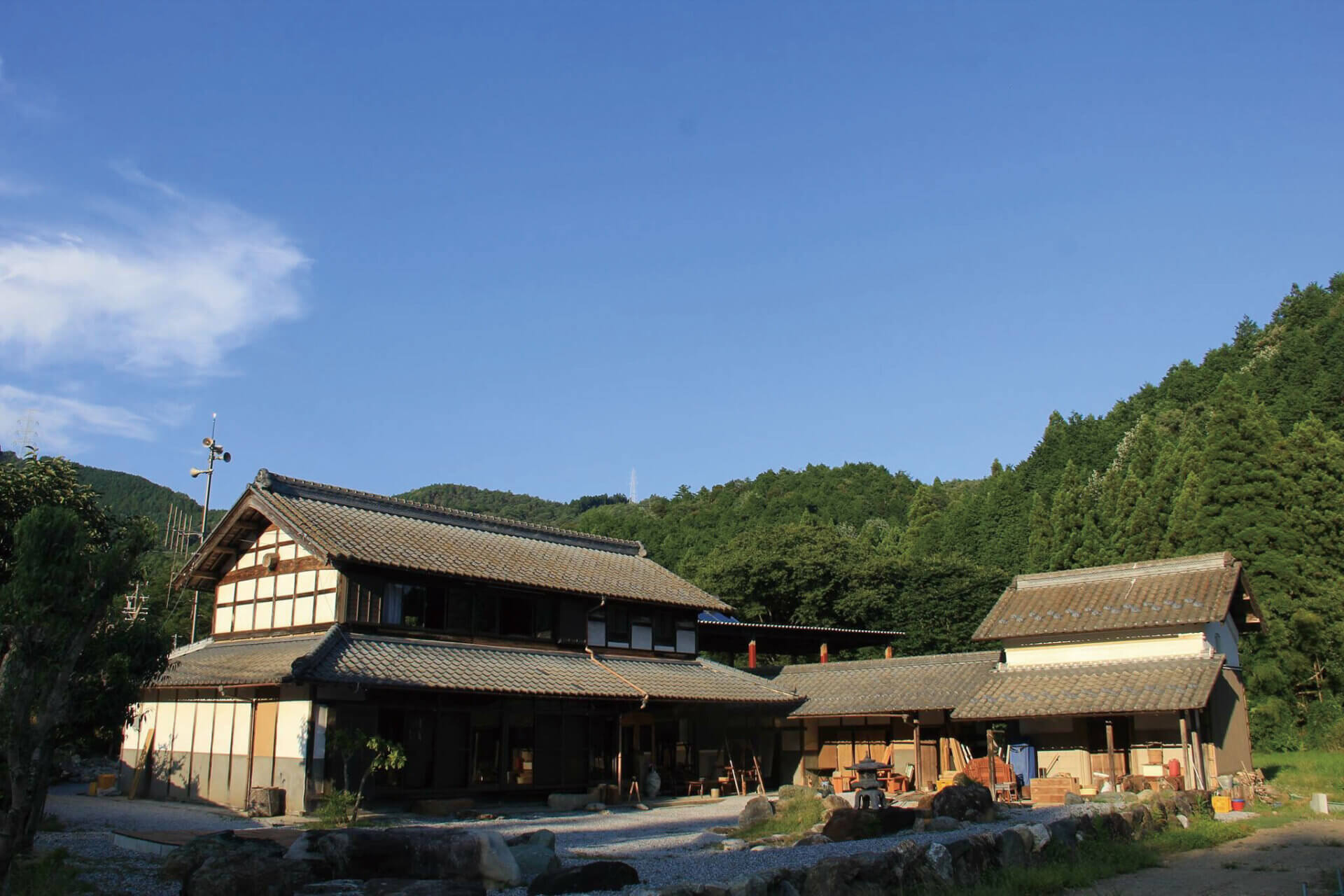 古民家宿場で里山移住生活